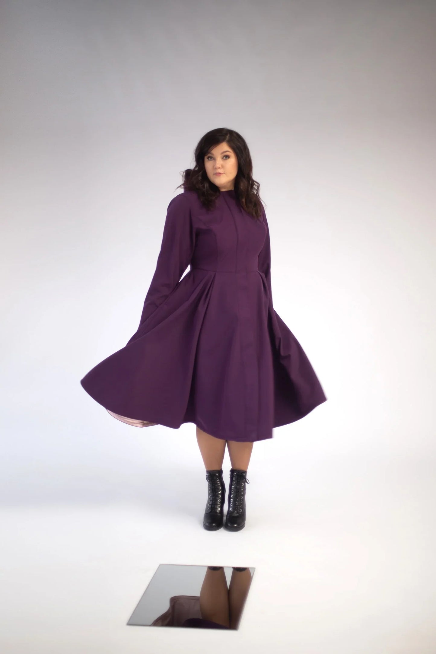 "Ruby Purple" allværskåpe fra RainSisters